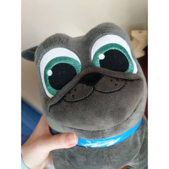 Disney's Puppy Dog Pals Bingo 11" plush grey pug big eyes - Picture 2 of 5